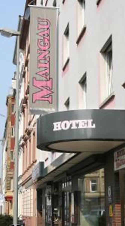 פרנקפורט Maingau Hotel מראה חיצוני תמונה